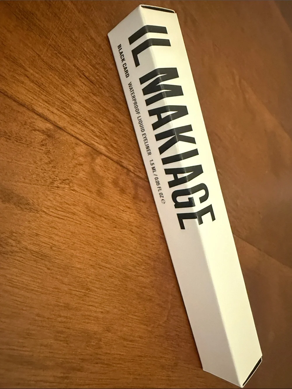 IL MAKIAGE Waterproof Liquid Eyeliner - Black Card - Full Size, Brand New NIB